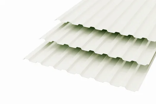 Профлист МП20 Polyester 0,35 RAL 9002 Дымка Сторона В смотреть фото