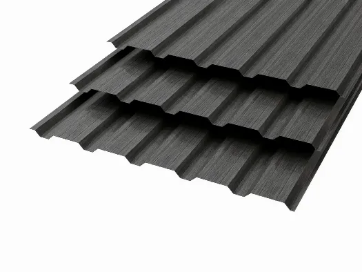 Профлист НС-25 Polyester 0,5 RAL 7024 Графитово-серый 3D  смотреть фото