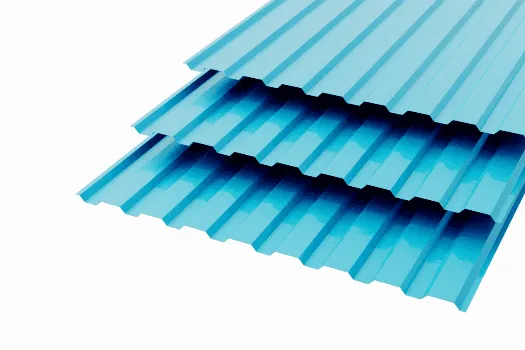 Профлист МП20 Polyester 0,4 RAL 5015 Небесно-голубой Сторона А смотреть фото