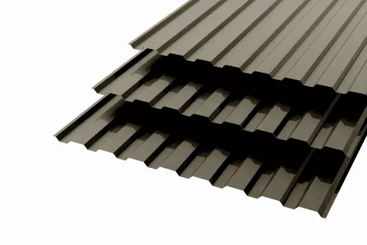 Профлист МП20 Polyester 0,4 RAL 9005 Черный Сторона А смотреть фото