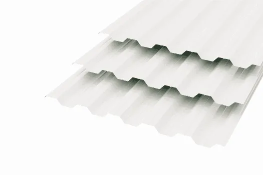 Профлист НС-35  Polyester 0,5 RAL 9003 Белый смотреть фото